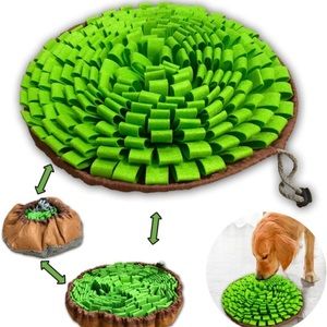 Dog Snuffle-Mat Slow-Feeder-Bowl